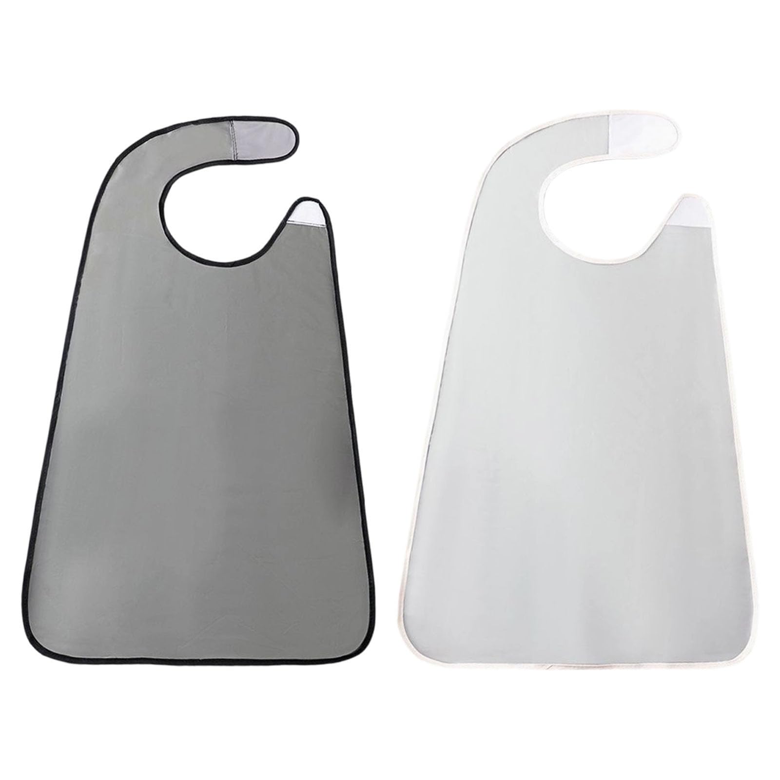 Msioytog Adult Bib Scarf for Elderly Dining Protections Skin Friendly Fabric Dining Bibs for Elderly Adult Bib
