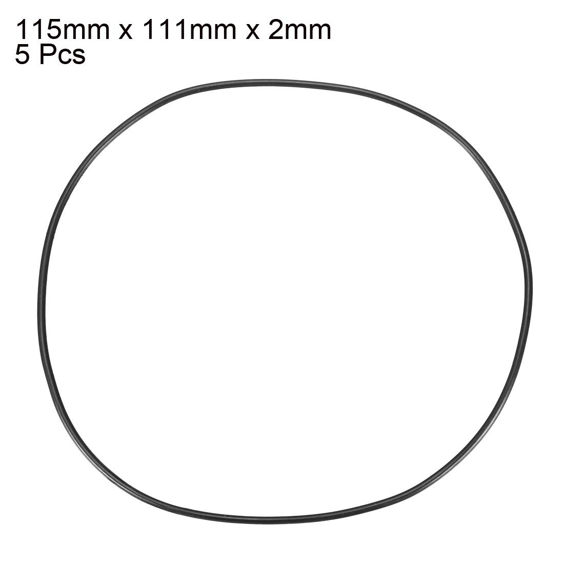 2-137/N7-2-1/16'' X 2-1/4'' X 3/32'' 70 Buna O-Ring (10 Pack)