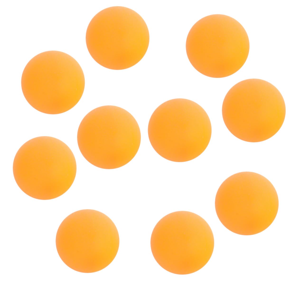 Garneck 10 Pcs Table Tennis Balls Advanced Training Balls Enhanced Control for Pong and
