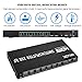 Merkmak HDMI Splitter Full HD 4K Video HDMI Switcher 2x8 Split 2 in 8 Out Dual Display for DVD PS3 Xbox with Power (Type 1) (2x8) (2x8)