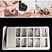 Professional Poly Nail Gel Kit, Nail Builder UV Gel Extension Nail, Come With Nail Brush, Model Nail Tips and Nail Scraper