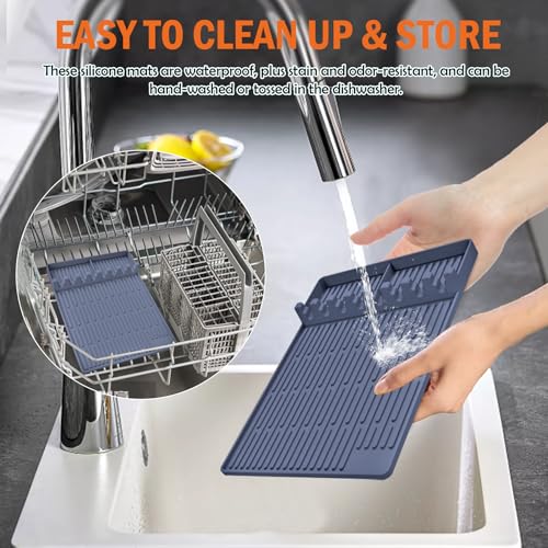 Silicone-Grill-Mat-Accessories-for-Blackstone-Outdoor-Grill-Griddle-Mat-Tools-Prep-Trays-with-Drip-Pad-Spatula-Mat-Side-Shelf-Mat-Barbeque-Grill-Accessories-Food-Grade-Silicone-Griddle-Mat