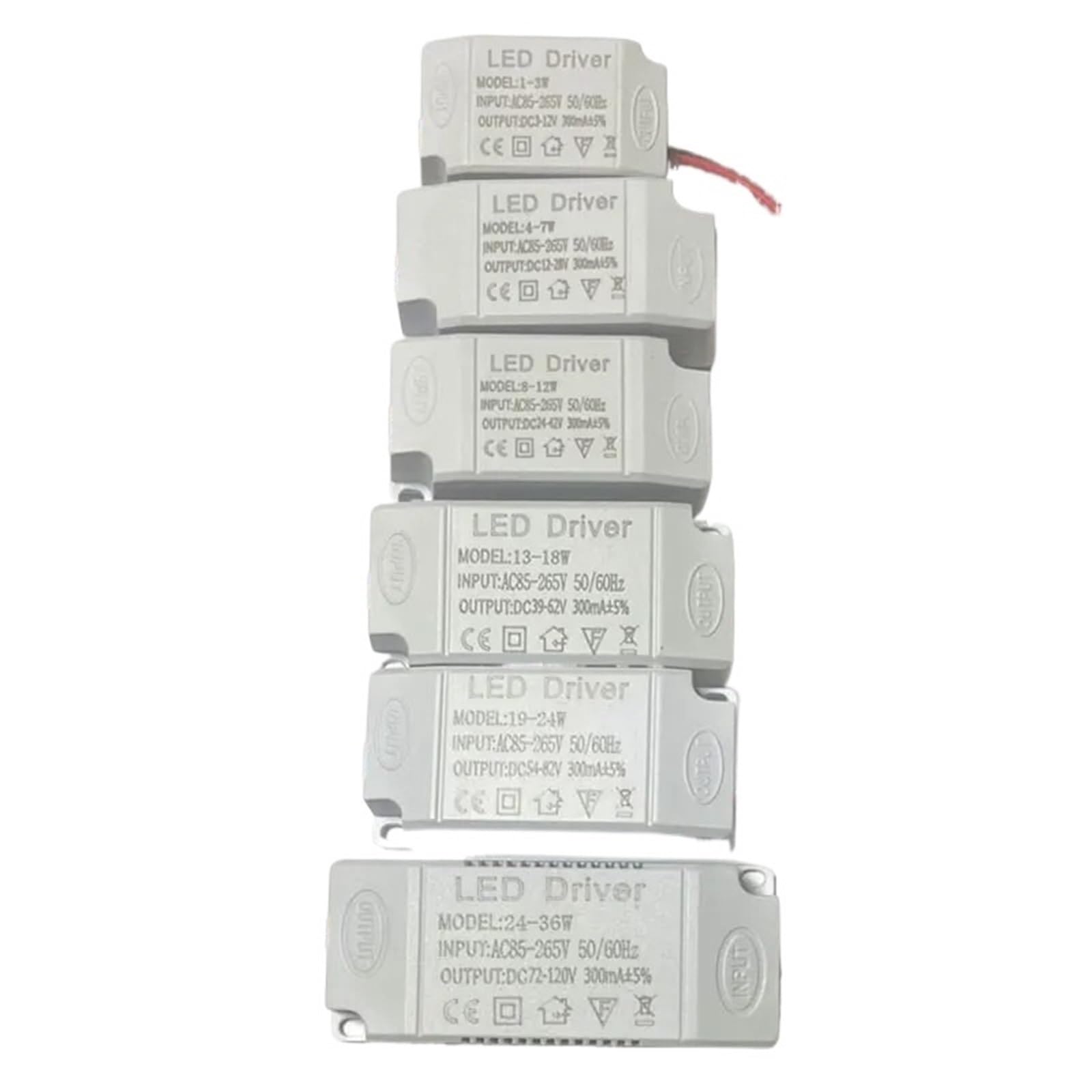 Driver LED 300mA 1-3W transformateur de courant constant AC85-265V - 3