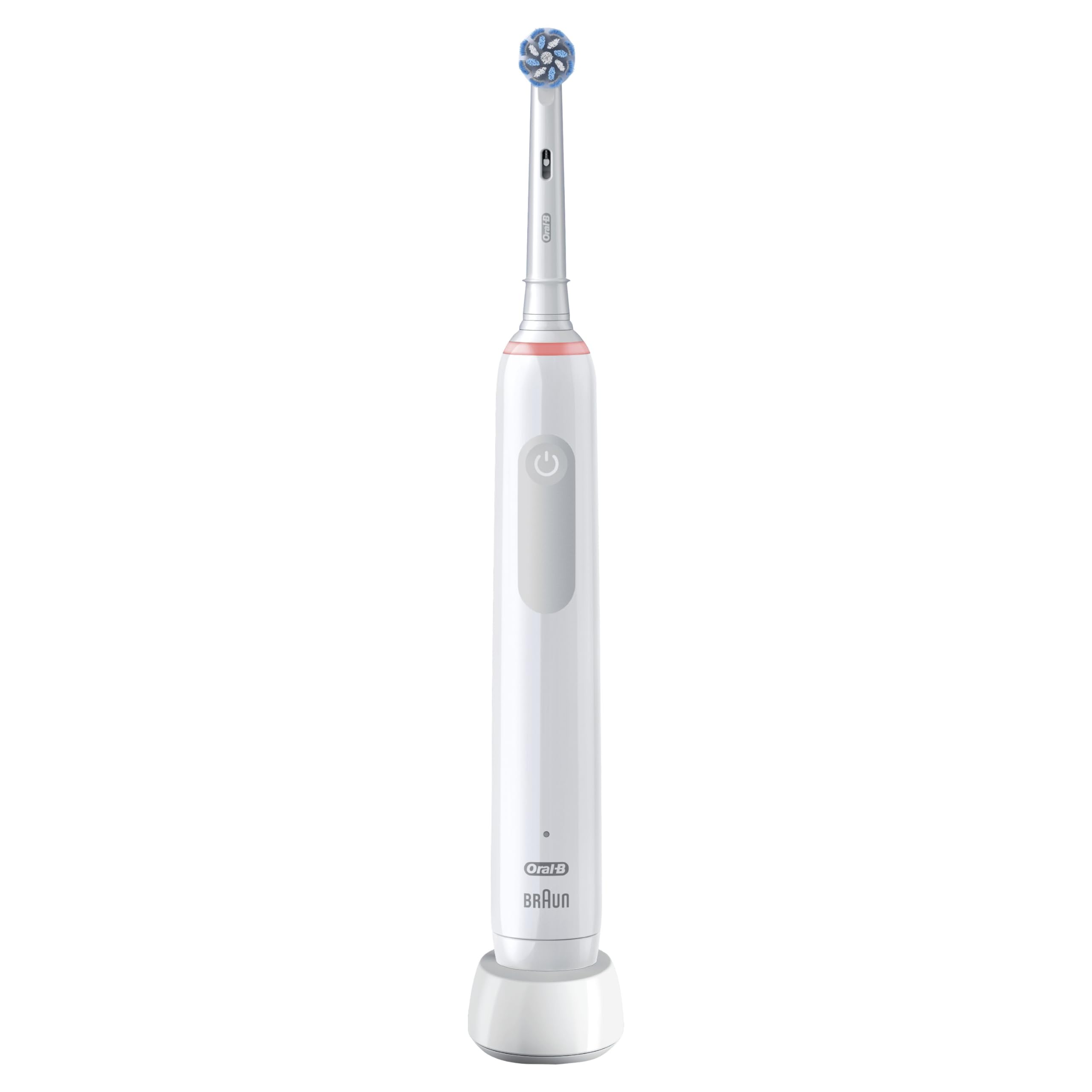 Oral-B Pro 3 Electric Toothbrushes For Adults, Mothers Day Gifts For Her/Him, 1 Toothbrush Head, 3 Modes with Teeth Whitening, 2 Pin UK Plug, 3000, White