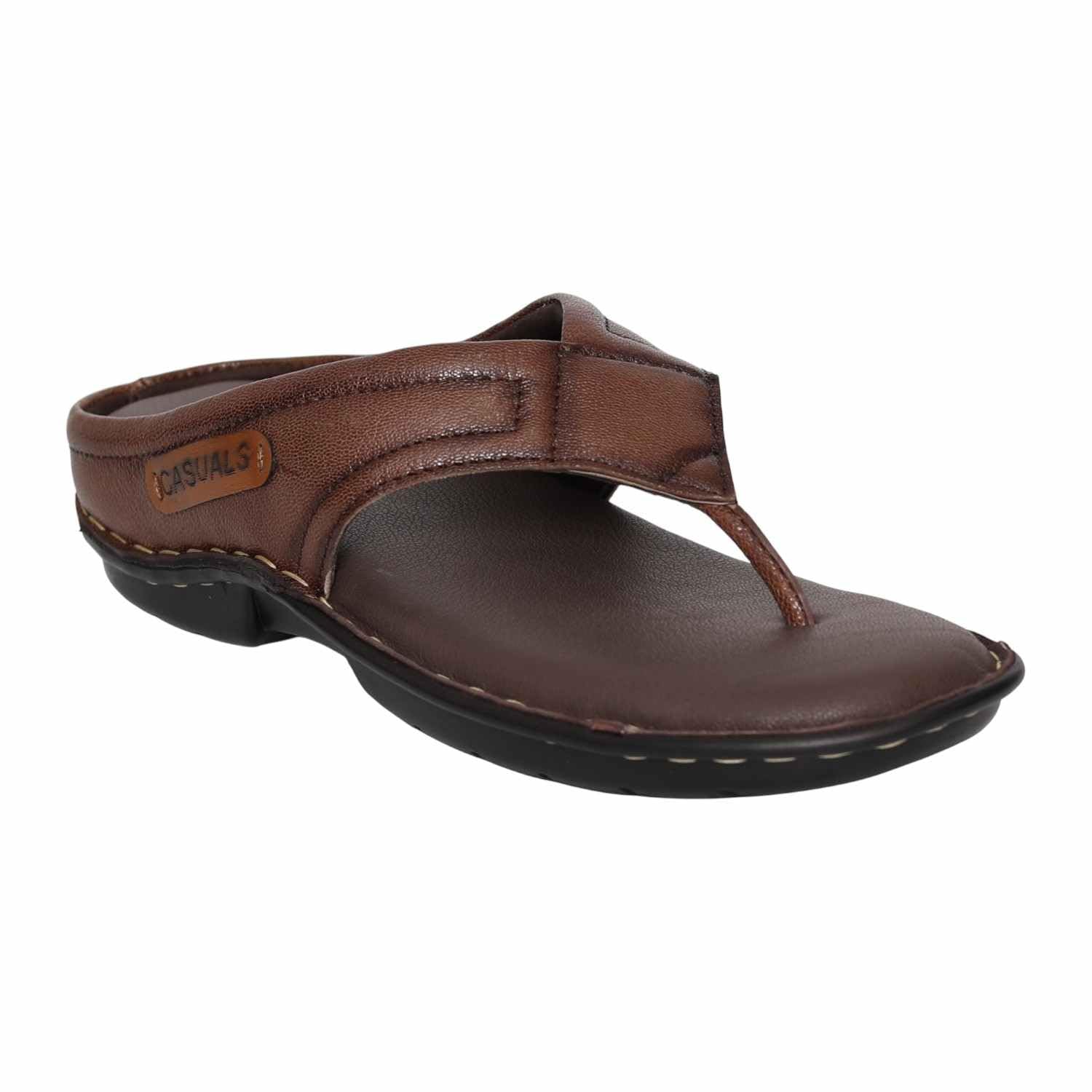 fresco Mens Brown Classic Thong Sandal-picture-13
