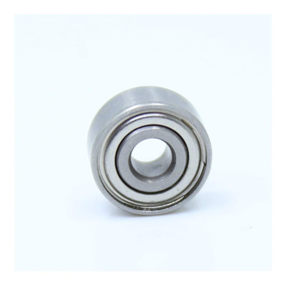 ZBJGBUIA SMR93ZZ Miniature Deep Groove Ball Bearing ABEC-1 Stainless Steel Bearings Shielded SMR93Z SMR93 Z ZZ 3 * 9 4 mm