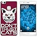Produktbild PhoneNatic Case kompatibel mit Huawei P9 Lite Silikon-Hülle Crazy Animals Katze M1