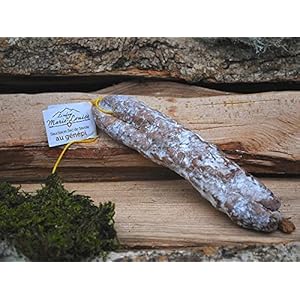 Genepy Savoy Saucisson – Genepi en varkensvlees Gourmet Saucisson uit Franse Alpen – Premium Salami Worst – 170g