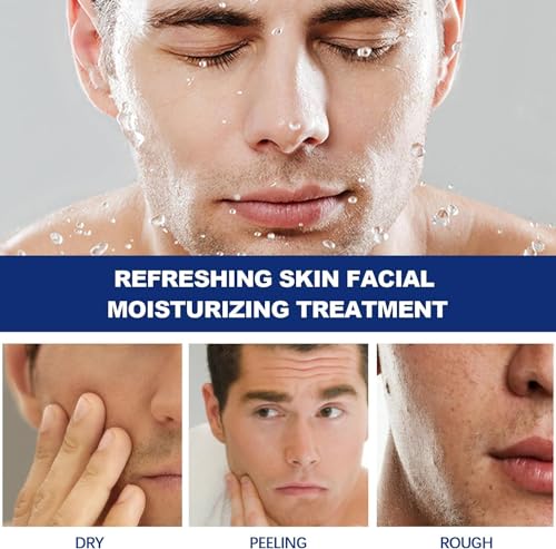 mercham Skincare Set For Men, Gift Set Includes Men's Face Wash - Shaving Mousse - Face Cream - Face Mask, Oil Control and Refreshing Skin, Moisturizing Facial Skin Care Gift Set for Mens (4PCS - Image 3