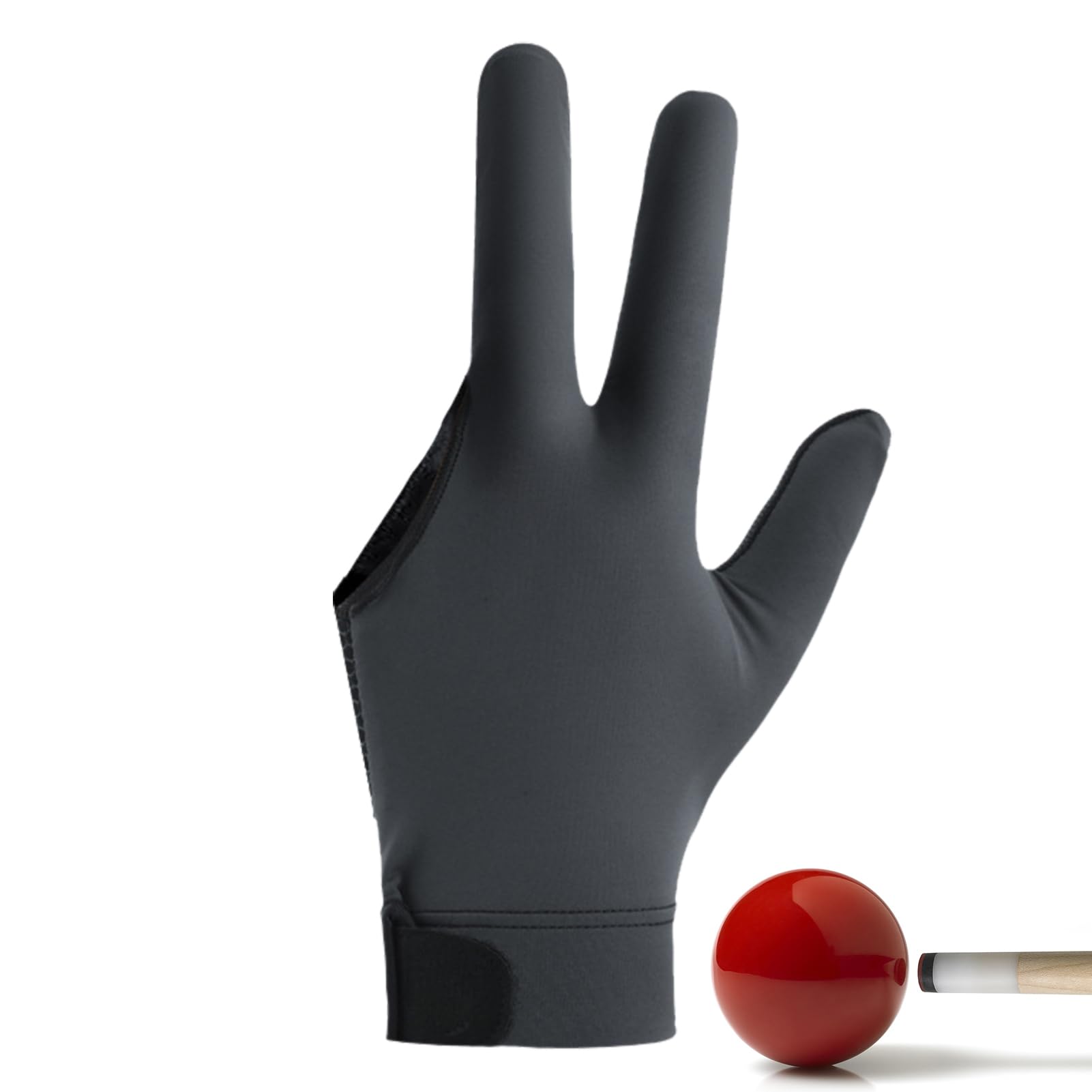 Guanti Da Biliardo Professionali 3 Dita - Traspiranti E Antiscivolo Per Uomini E Donne