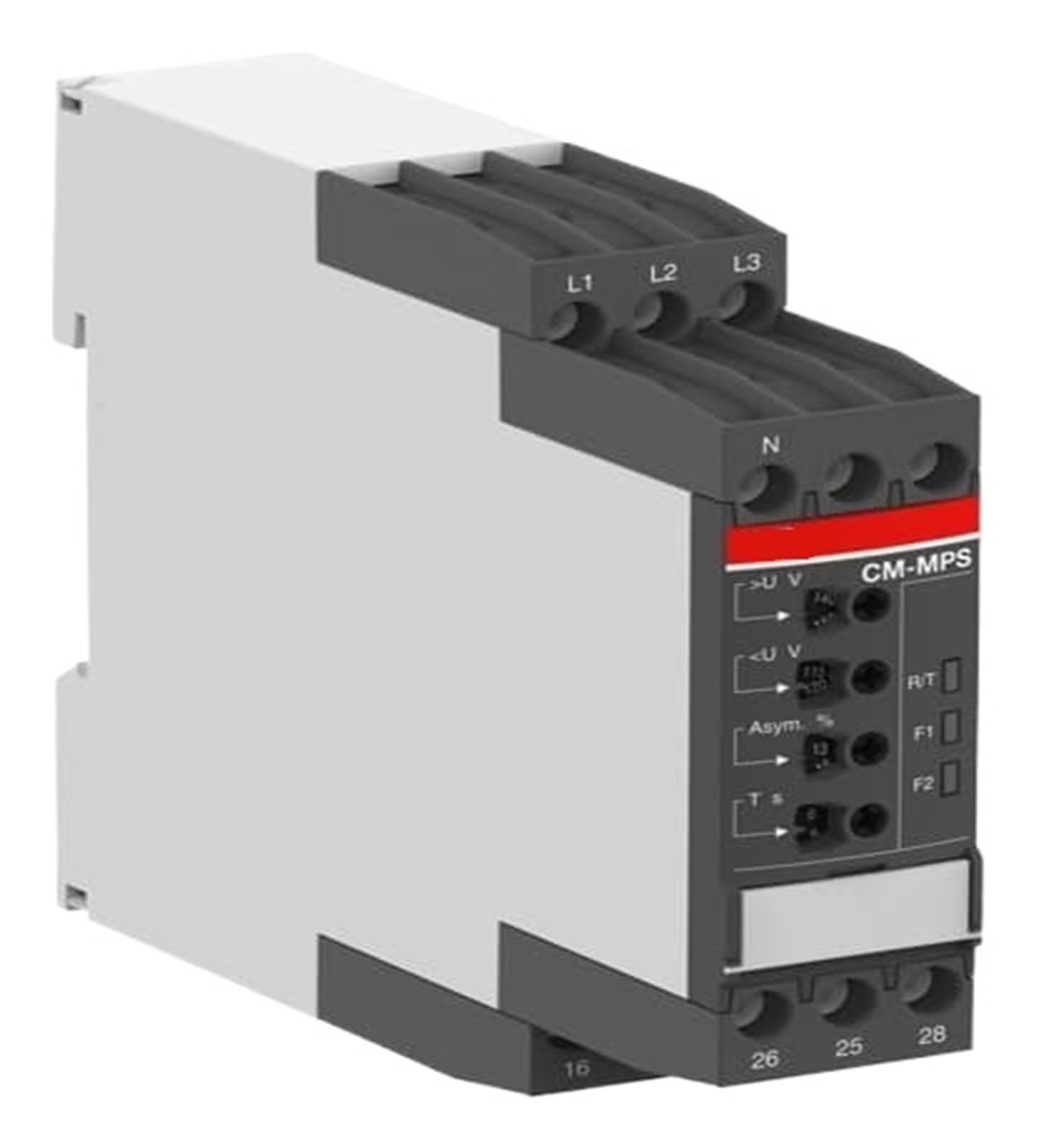 ZVQYSGIW CM-MPS.21S 1SVR730885R3300 10102320 Three-phase relay 2c/o, 0,0.1-30s, L1-L2-L3-N=3x180-280VAC