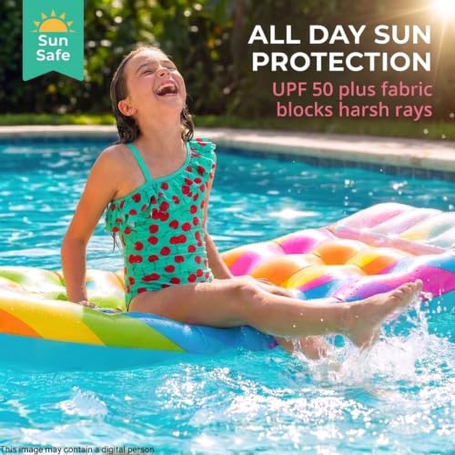 Image of Kanu Surf Girls Morgan Floral Ruffle 1-Shoulder 1-piece Swimsuit