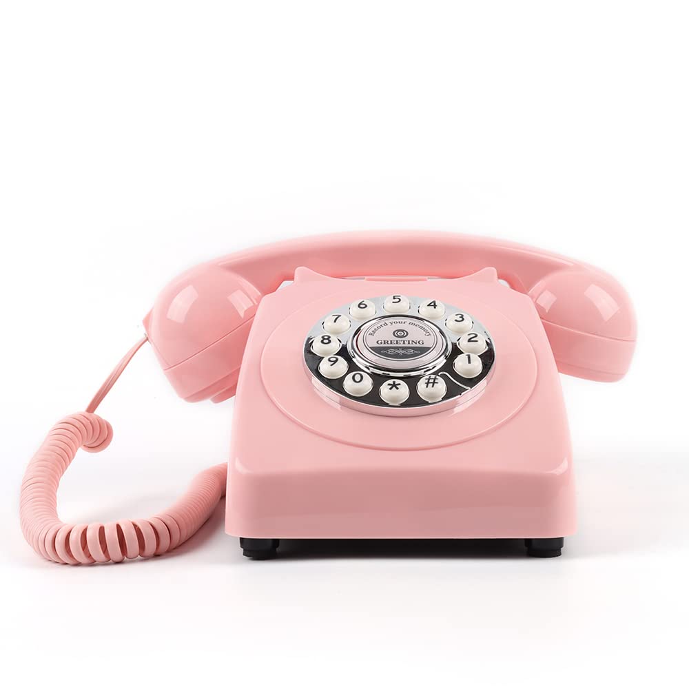 Livre d'or audio pour fête de mariage – Enregistrez un message audio personnalisé avec livre d'or – Un moyen personnel et pratique de préserver vos mariages, anniversaires, fêtes de retraite. (Rose)