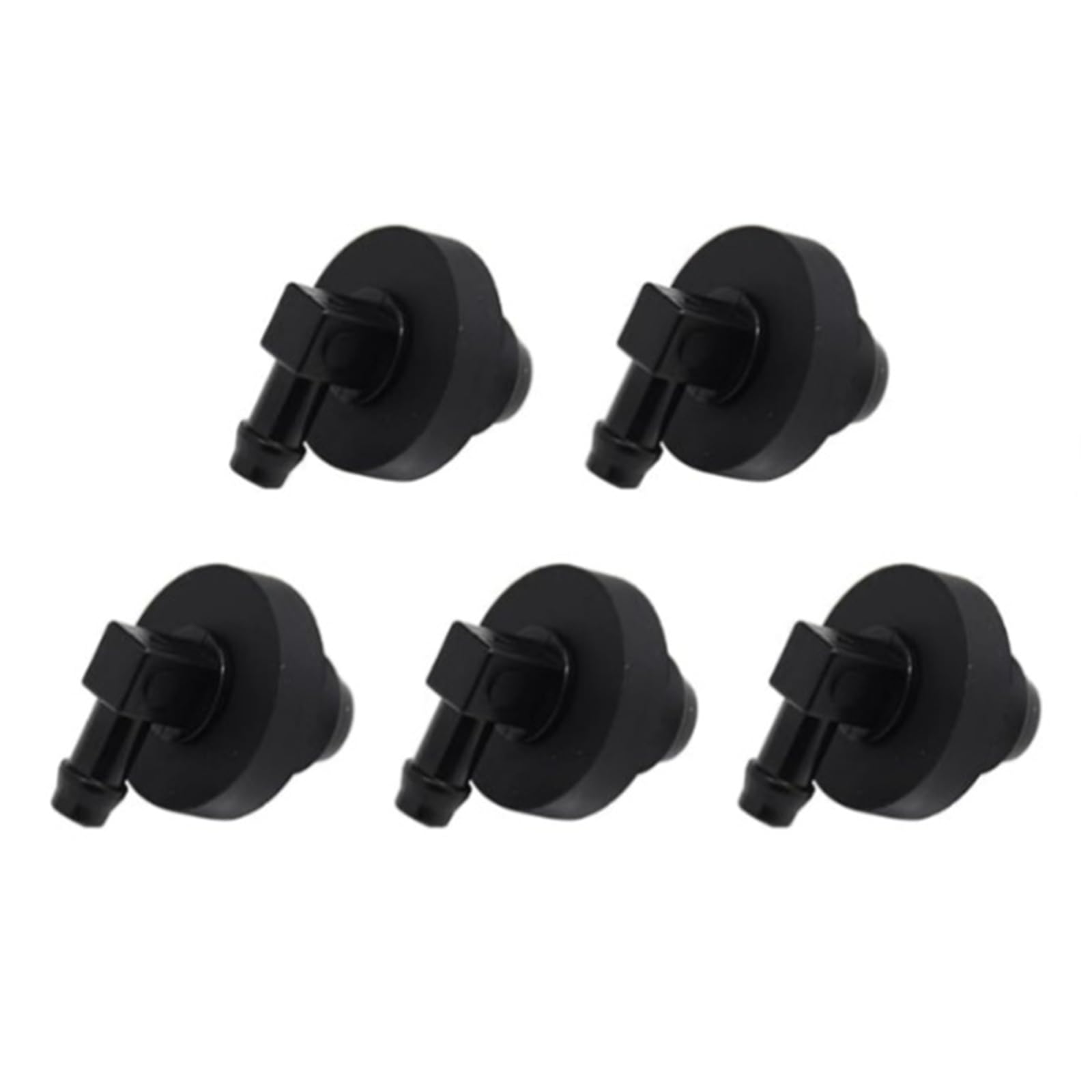 Tsophreniq 5-Piece Handle Replacement, PVC Construction for Mowers & Outdoor Tools Maintenance Handle Replacement Pack