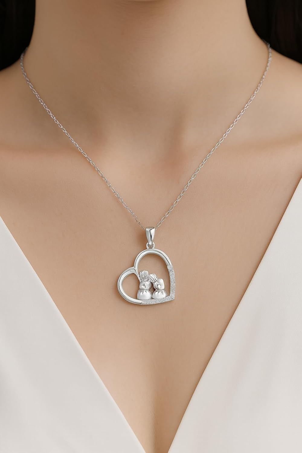 925 Sterling Silver Sister Necklace for Women Friends Daughter Christmal Birthday Gifts - Image 4