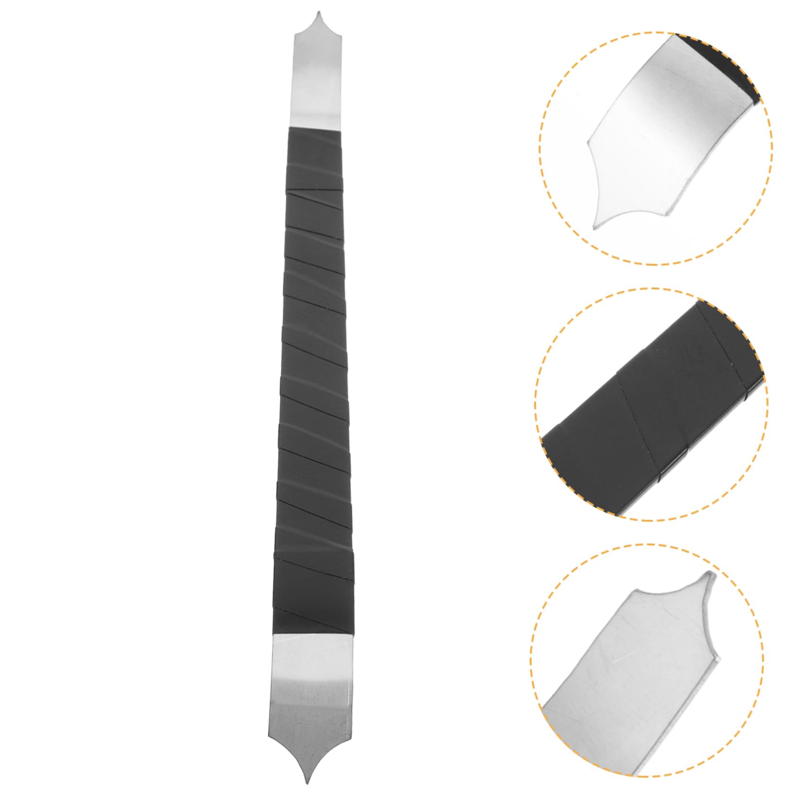HOMSFOU 5 Pezzi Strumento per Argilla con Dettagli Curvi e Sicuri Utensile per Scolpire e Rifinire Progetti Artistici Argilla Polimerica Strumento Resistente e Pratico per Creativo