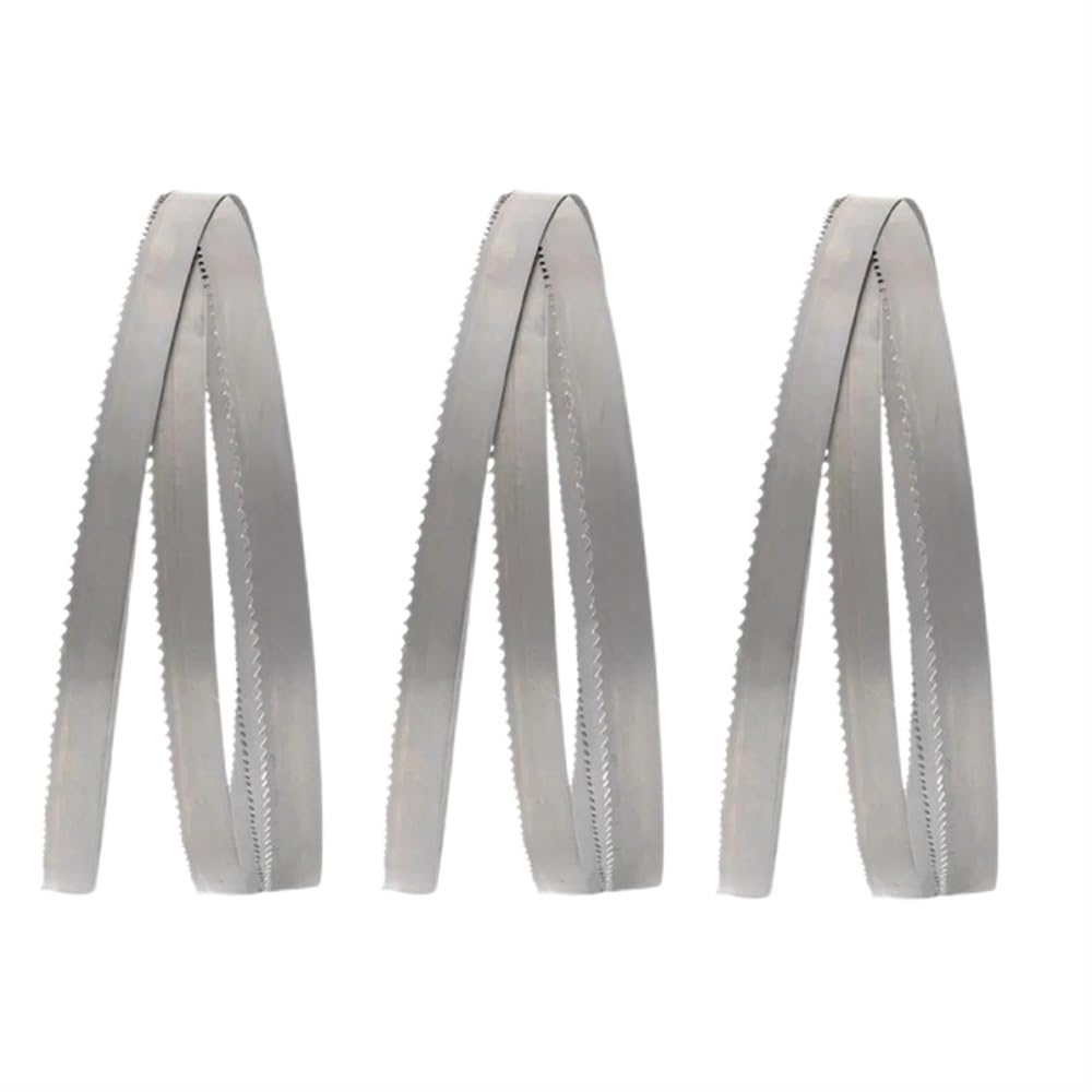 14-18TPI brzeszczoty taśmowe, M42 Bi-Metal 44 7/8 cala brzeszczoty piły, 1140x13mm brzeszczot piły metalowej do cięcia twardego drewna i metalu 3 szt.