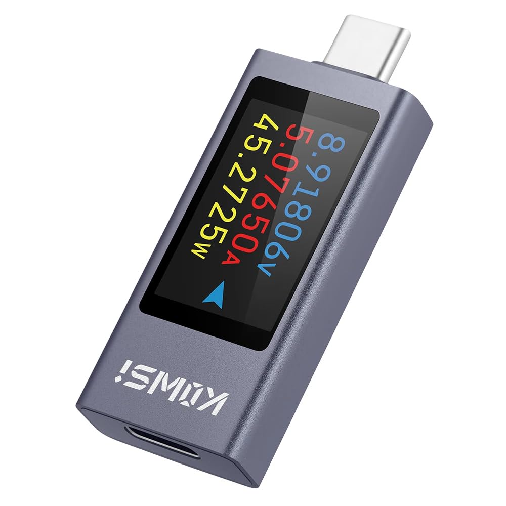 EFILLOOC® USB Voltage Tester Multifunctional Digital Display Voltage Current Power Meter for Charger Power bank Mobile Phones (KWS-2303C) (B0DCTRYDBZ) Amazon Price History, Amazon Price Tracker