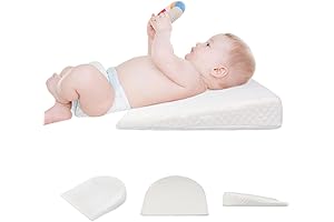 Baby Crib Wedge Anti-Reflux Pillow: Comfort for Snoozing Infants
