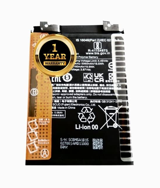 Image of Original BM5A Battery Compatible with Redmi Note 11 Pro 5G