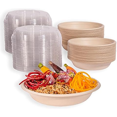 MULMEHË Eco-Friendly Sugarcane Take Out Bowl Cover