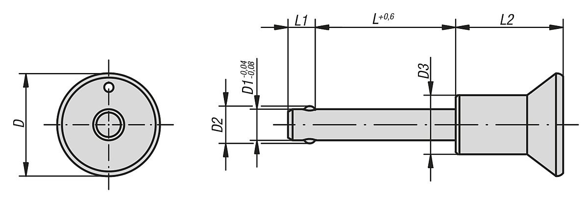 Kugelsperrbolzen Mit T-Griff – Edelstahl, 6 Mm Bo Produktbild-Vorschau 4