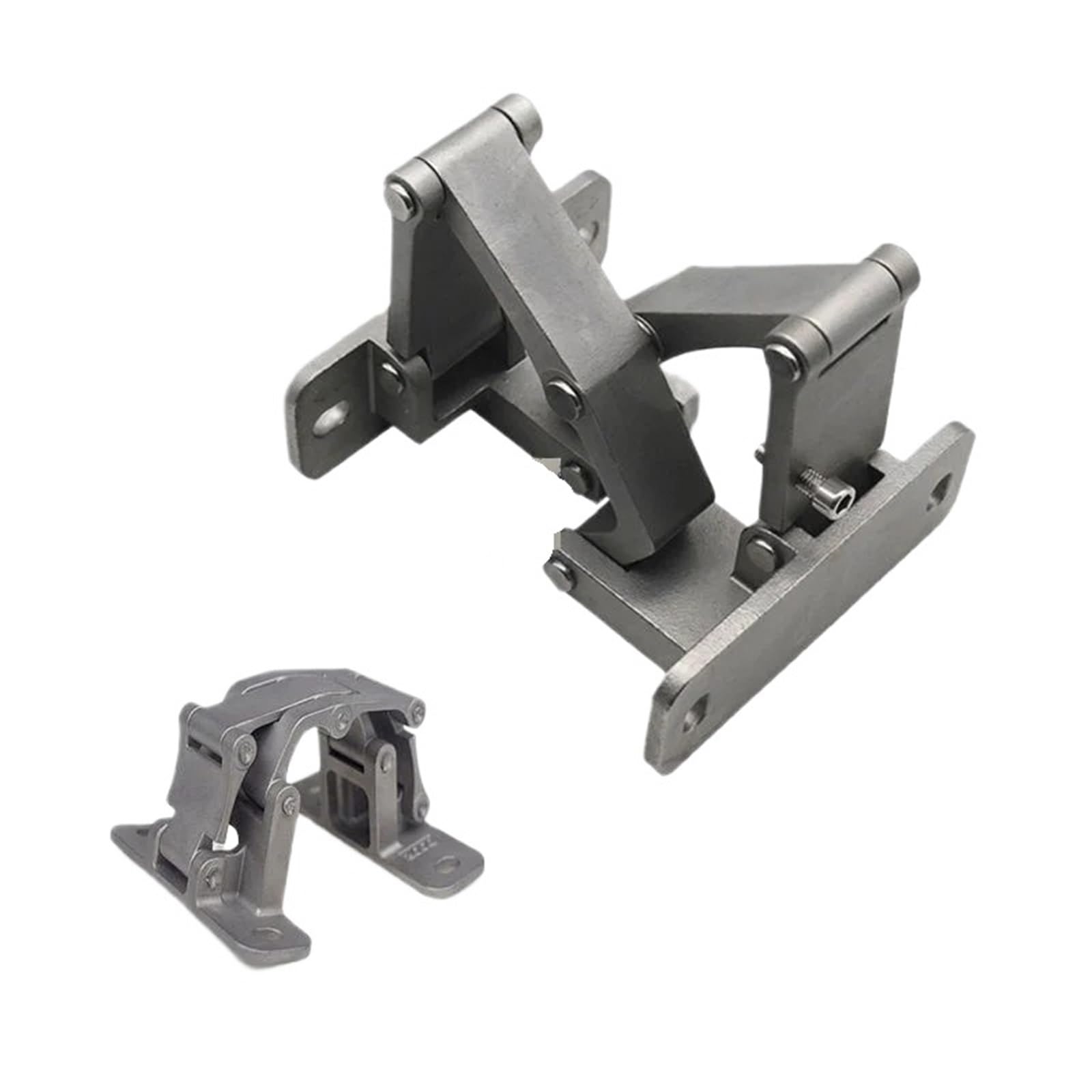 2Pcs 304 Stainless Steel Concealed Door Hinge(200Kg)