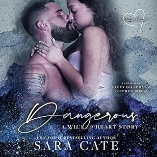 Dangerous Audiolibro Por Sara Cate arte de portada