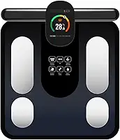 Balança Bodyscan Bioimpedancia Vision Preta Relaxmedic