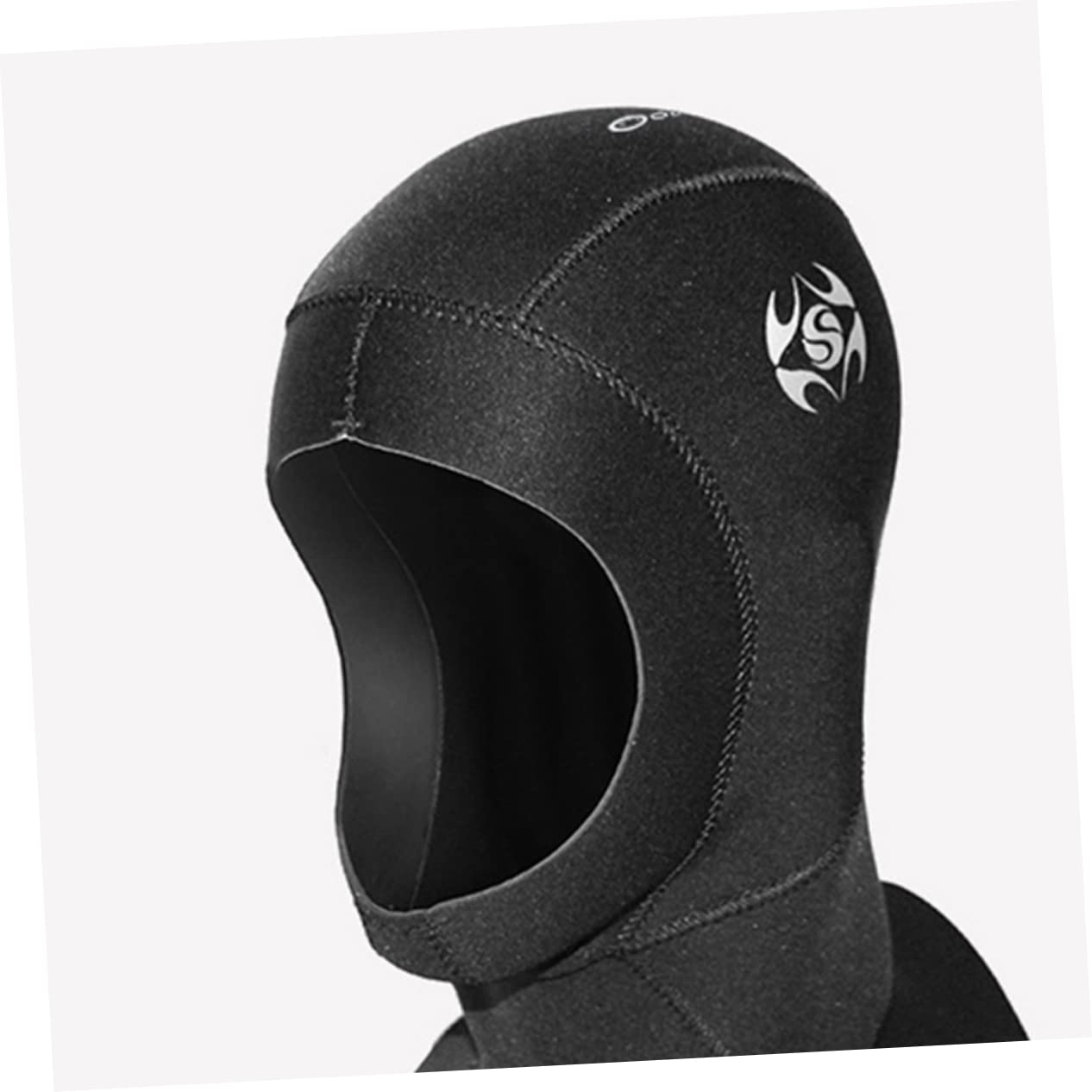 BESPORTBLE 1pc Neoprene Diving Hood Warm Snorkeling Neck Hat for Men Women Comfortable Fit Vent for Air Bubble Release for Swimming Water Sports