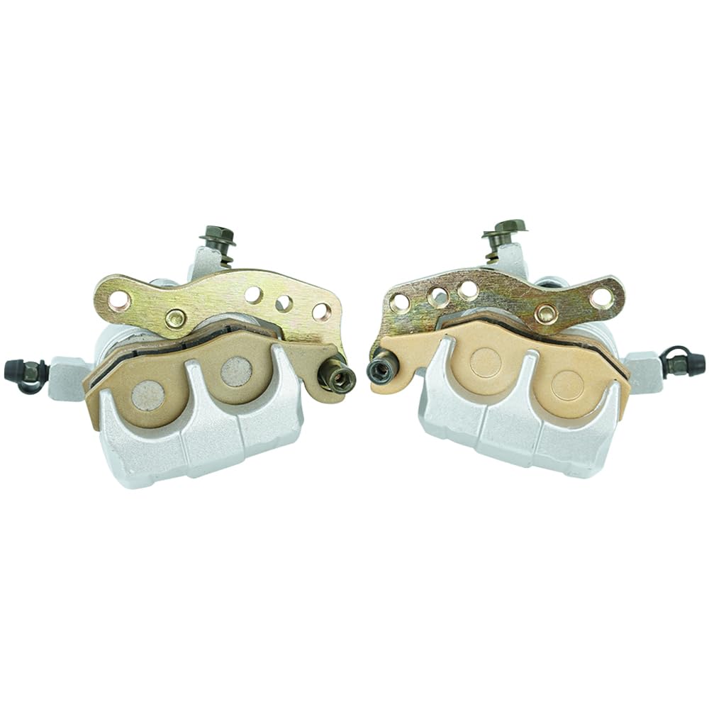 Pinza de Freno Delantera Izquierda y Derecha & Pastillas para Suzuki ATV Quadracer 450 LTR 450 2006-2009, Quadmaster 500 LTA 500 2000 2001, Quadrunner 500 LTF 500 1998-2002