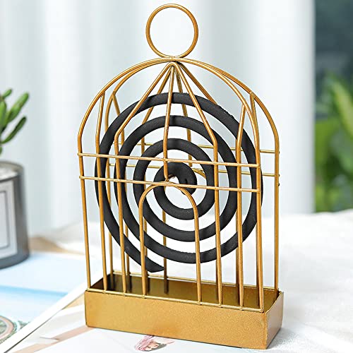 Dsbgkji Portable Metal Mosquito Coil Holder Incense Holder Retro Incense Coil Burner thumb #7