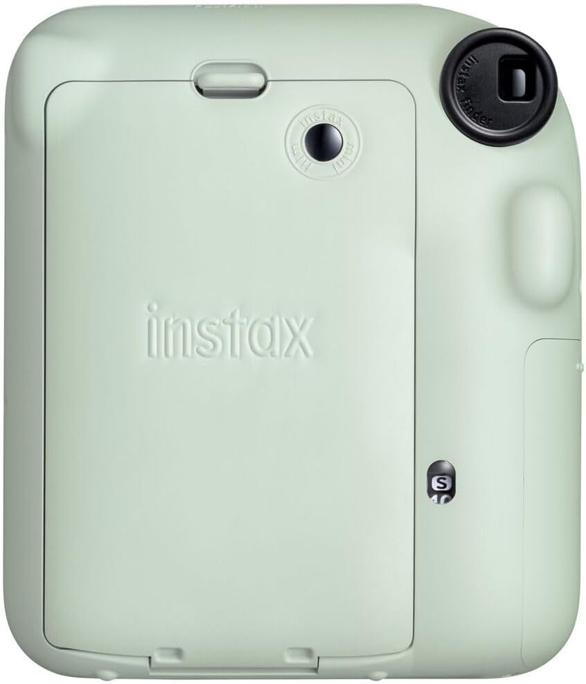 Fujifilm INSTAX MINI 12 Instant Film Camera (Mint Green) Bundle, Includes: INSTAX Mini Film (20 Exposures), INSTAX Mini 12 Case and More (5 Items)