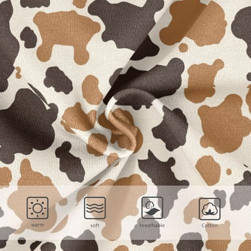 Wusikd Cow Prints Girls' Underwear Cotton Girls Briefs Soft Toddler Underwear 2T3