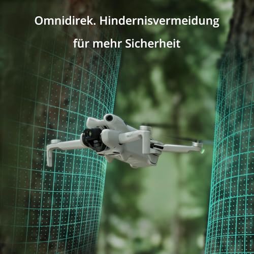 DJI Mini 4 Pro (DJI RC-N2 Fernsteuerung), faltbare Mini-Drohne mit 4K HDR-Videokamera für Erwachsene, unter 249 g, 34 Minuten Flugzeit, 20 km max. Video-Übertragungsreichweite, C0 – Bild 5