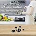 11PCS Gas Stove Burner Caps Set Comaptible for SABAF Stove Handles Lid Kit Metal Stove knob Cooker Hat Set Gas Stove Burner Replacement Caps Stove Top Cover Burner Head Parts
