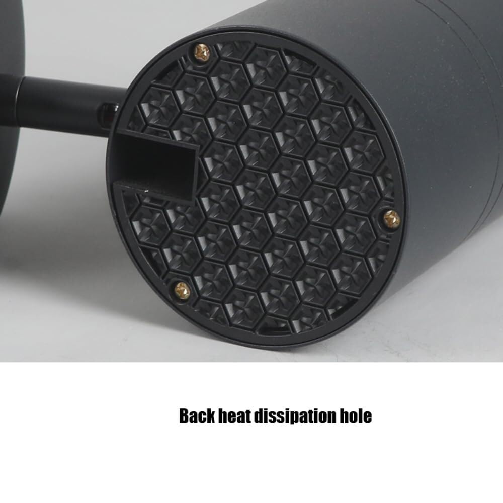 XBTGS Faretto, lampada da soffitto moderna ad angolo regolabile, lampada da parete per corridoio, scale o ingresso interno, faretto da soffitto piccolo per una sola casa, lampada, luce calda 3000 K-20