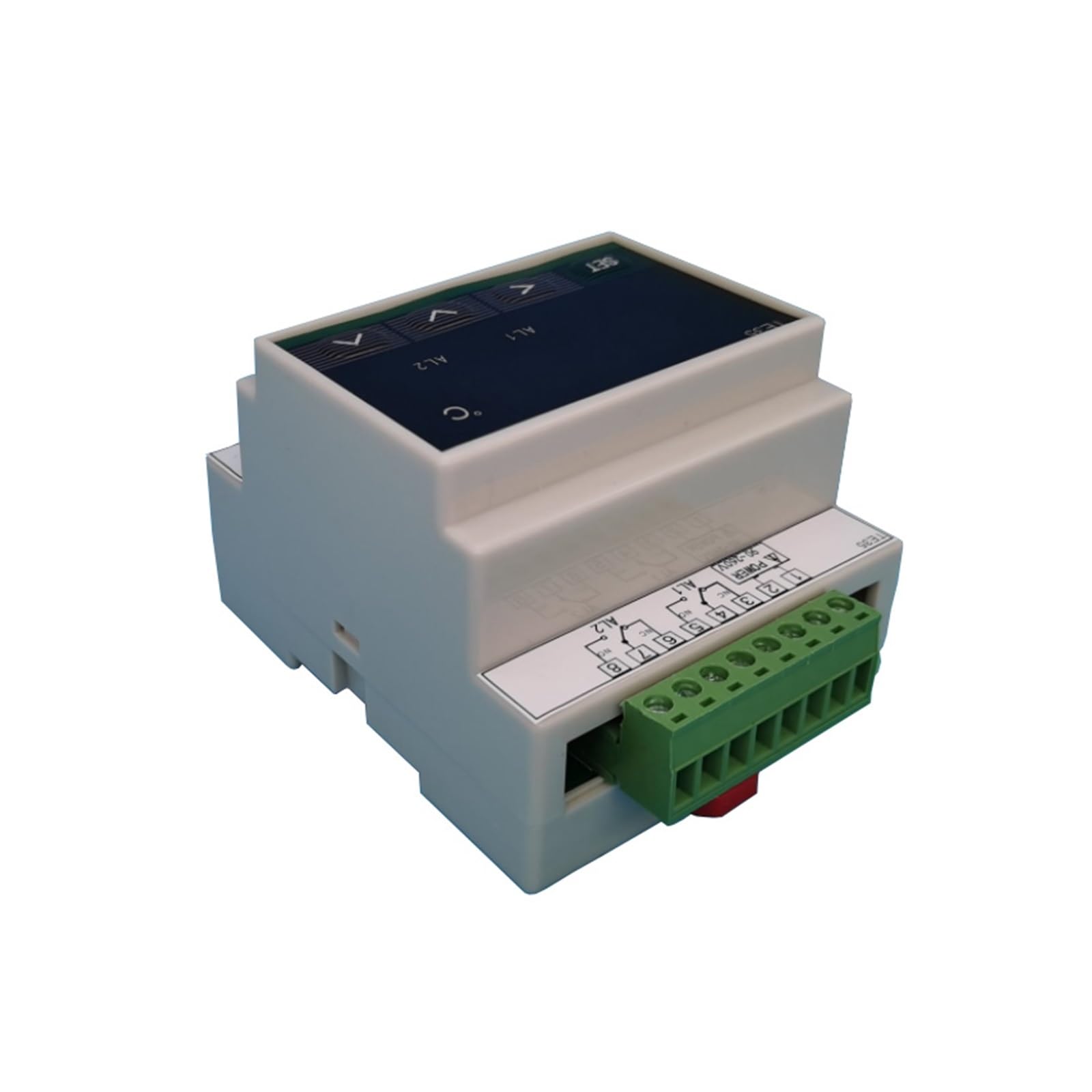 Thermostat numérique, Affichage numérique Intelligent de Rail DIN Thermostat, contrôleur température K même Type Chauffage et Refroidissement Pt100