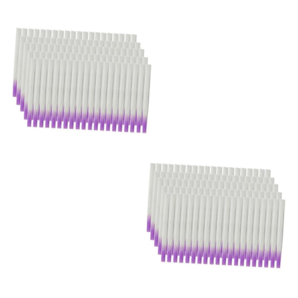 Healeved 2 Series Fibra De Arte De Uñas Nail Tips Uñas Postizas Manicure Nail Art Fibra De Vidrio De Uñas De Gel Uv Puntas De Uñas Para Fibra De Manicura Extensión De Uñas 100 Piezas*2