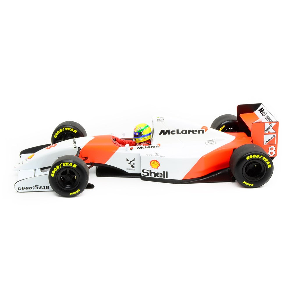 Minichamps 1:18 Scale 1993 Mclaren Ford MP4-8 Ayrton Senna