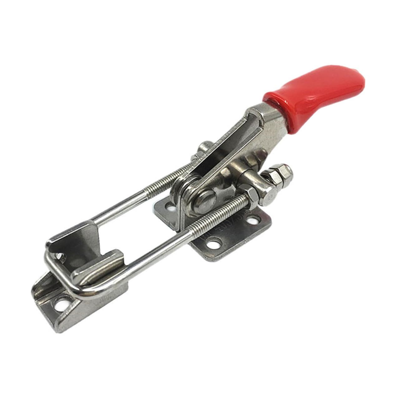 DOITOOL Toggle Latch Clamp Metal Adjustable Clamp for Cabinet Doors Boxes Cases Heavy Duty Side Mount U-shaped Bar Easy to Install