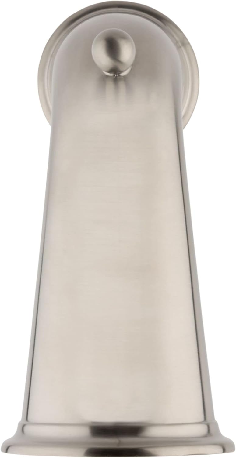 Brushed Nickel Wall Mounted Bathtub Spout with Diverter