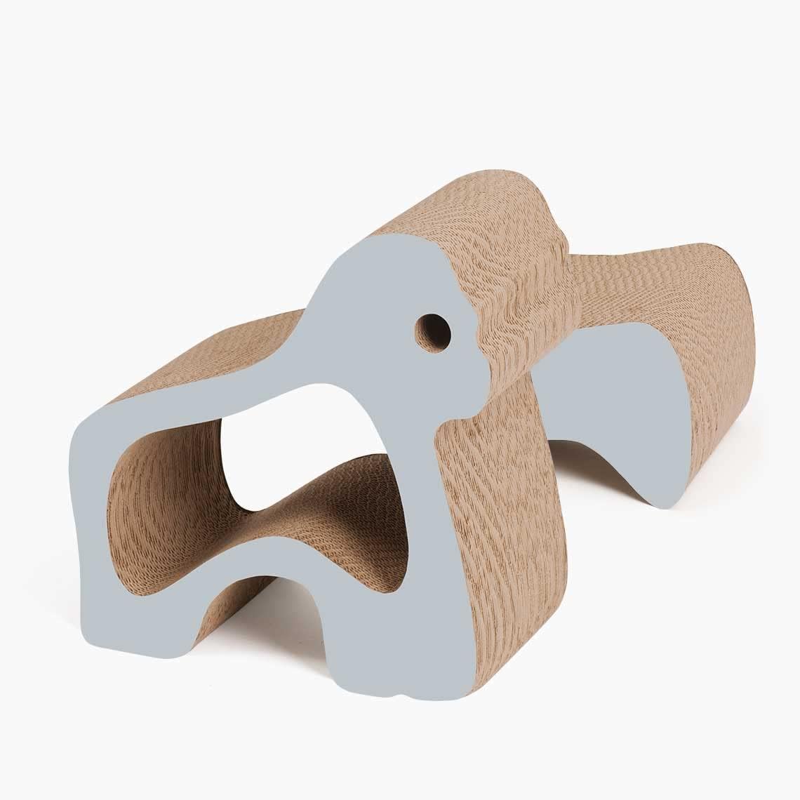 Catit Rascador Zoo - Gorila 2 en 1, Gris