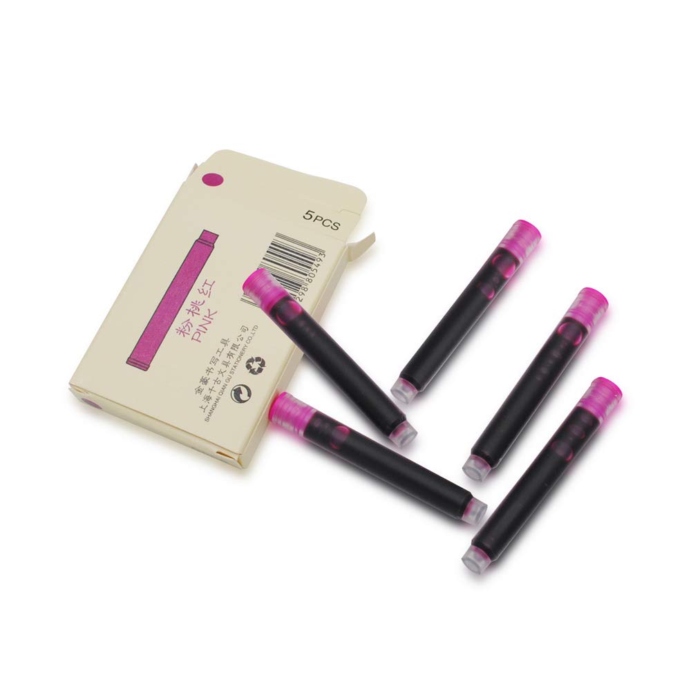 Produktbild von Original Jinhao Tintenpatronen – 2 Packungen (10 Patronen) Für Füller, Kompatibel Mit Standardgrößen