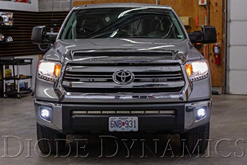Diode Dynamics SS3 LED Fog Light Kit compatible with Toyota Tundra 2014-2021, Yellow SAE/DOT Fog Pro - Thumbnail 3