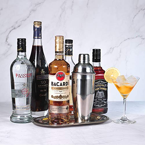 image for Etens Cocktail Shaker, 24 oz Martini Shaker Bar Shaker with Built-In S