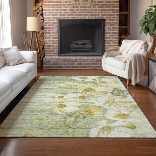 Tapete Decorativo Axios Sage 3' x 5' Rectangular miniatura 6