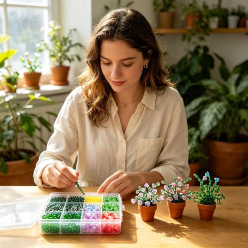 Kit de perlas DIY para adultos: el pasatiempo ideal para decorar salones 3