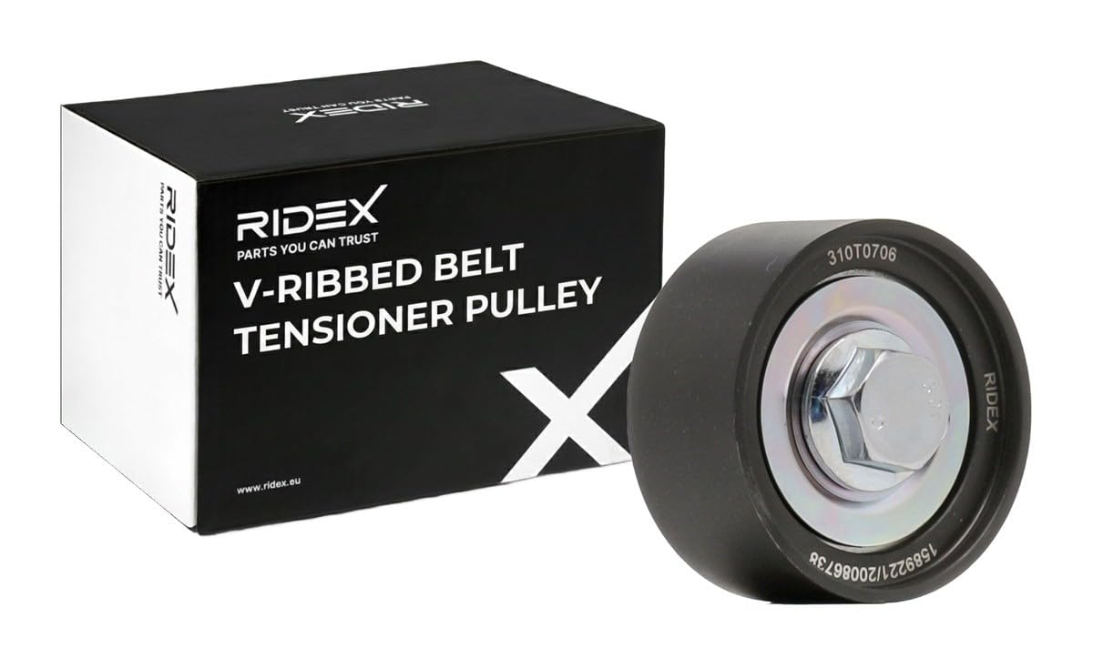 RIDEX 310T0706 Polea tensora correa poli V Compatible con KIA PICANTO TA