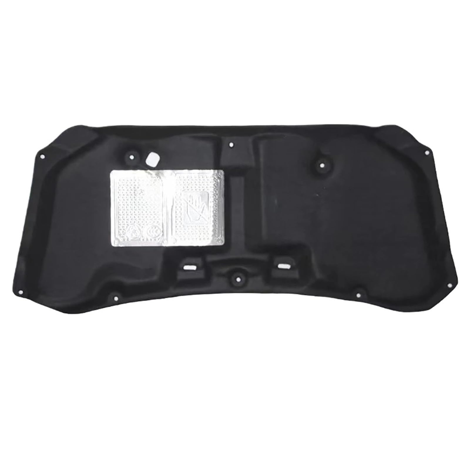 Sound-Absorbing Fibre Compatible with for City 2008-2014 Car Front Engine Hood Sound Heat Insulation Cotton Pad Aluminum Foil Heat Insulation Mat Cover